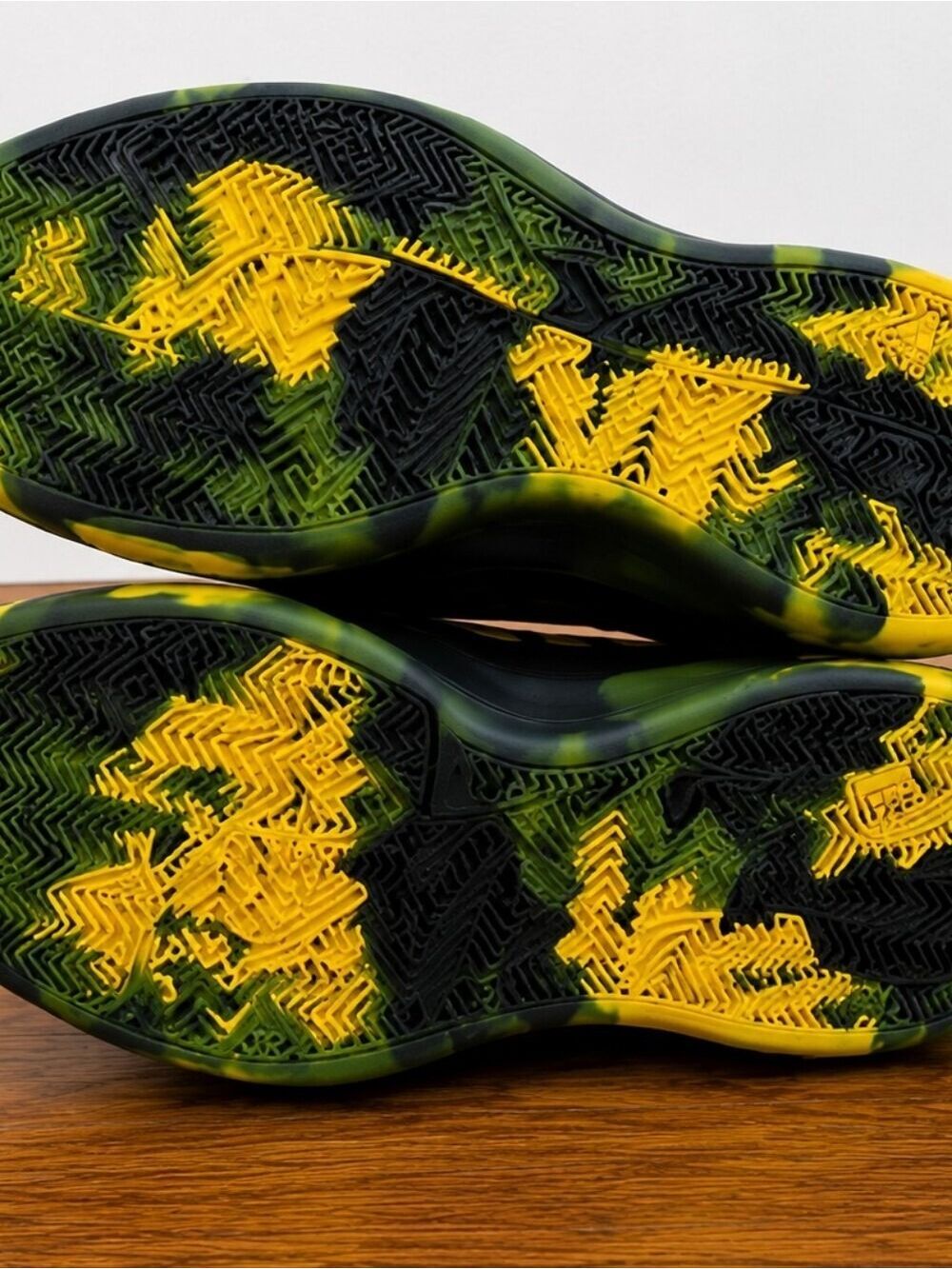 Adidas Black & Yellow Athletic Sneakers | New With Tags | Camo Sole Detail. - Picture 5 of 6